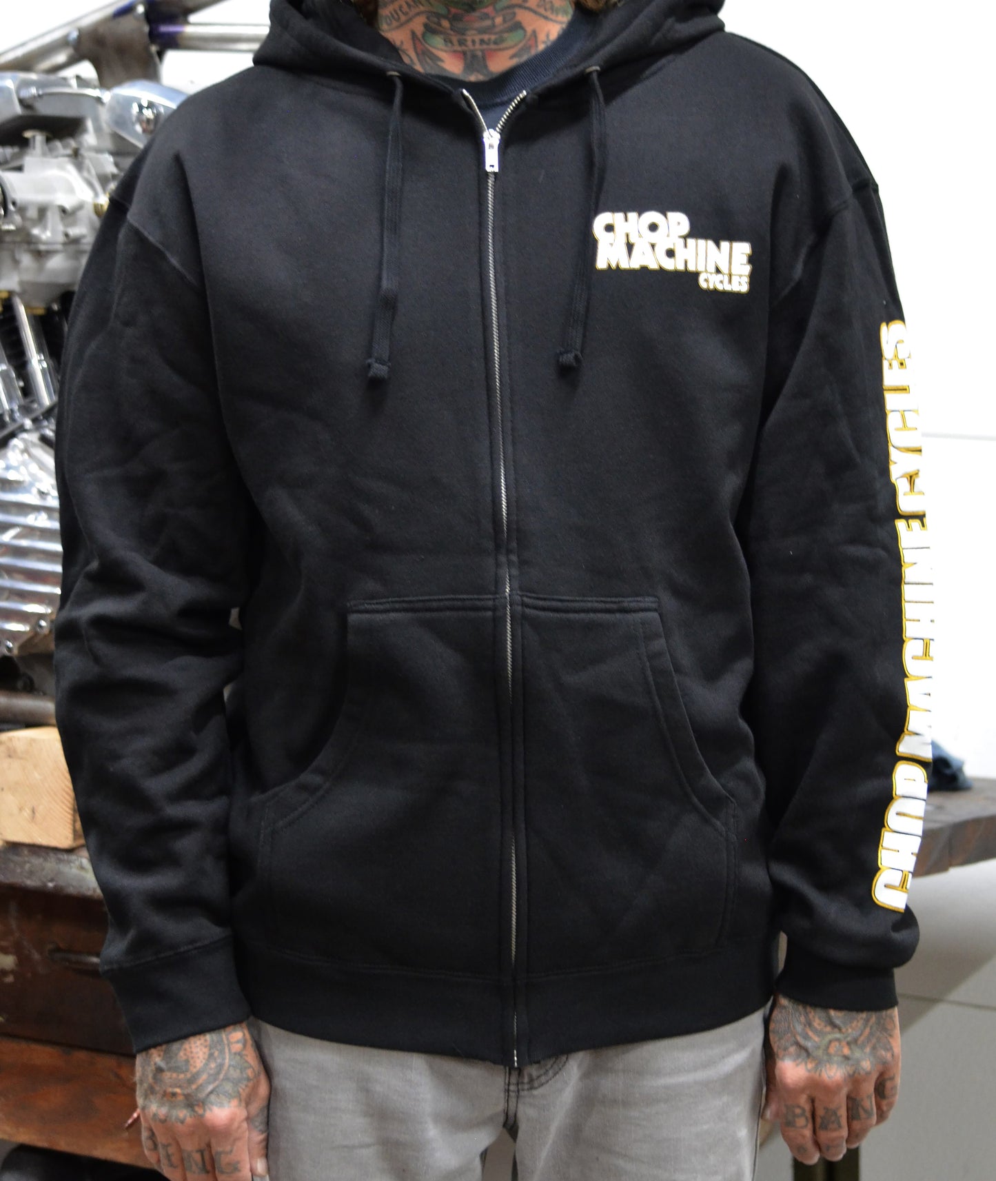 CMC- Panhead Hoodie Gold