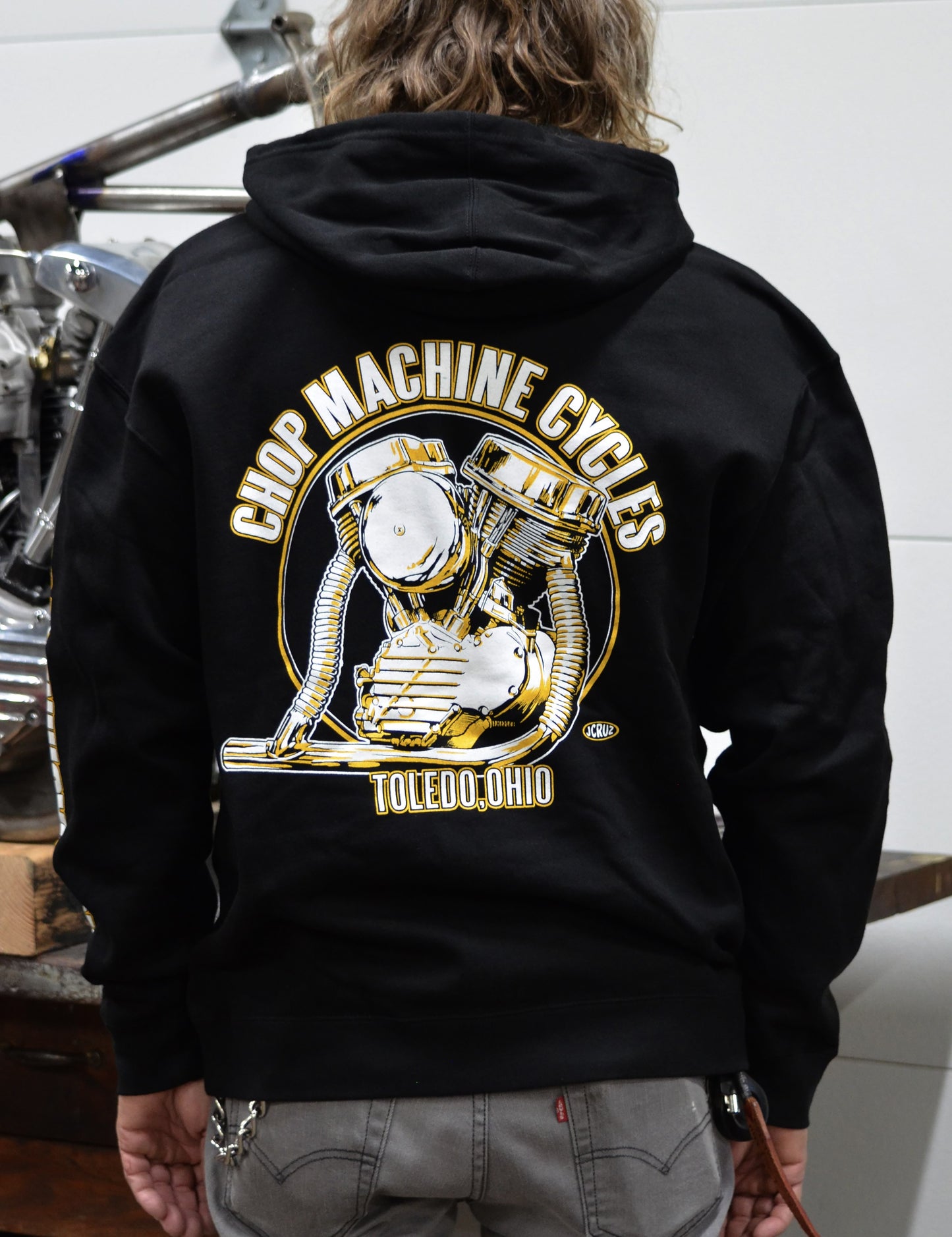 CMC- Panhead Hoodie Gold