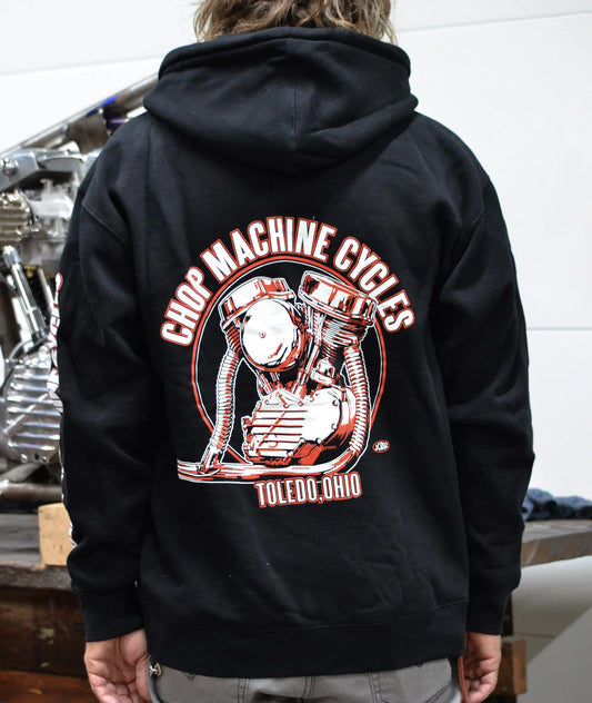 CMC- Panhead Hoodie Red
