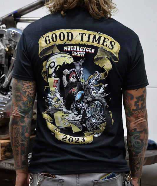 Good Times - 2023 Motorcycle Show Tee